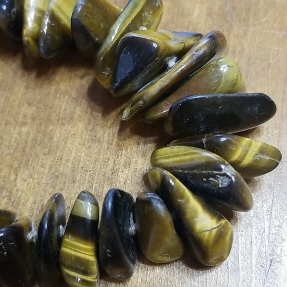 VINTAGE Tiger Eye Necklace - Picture 4 of 4